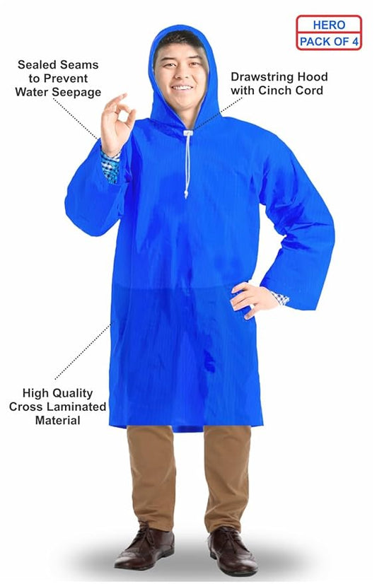 Ocean Blue Raincoat