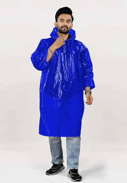 Ocean Blue Raincoat