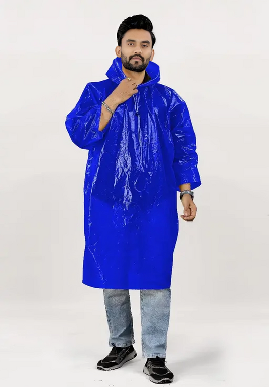 Ocean Blue Raincoat