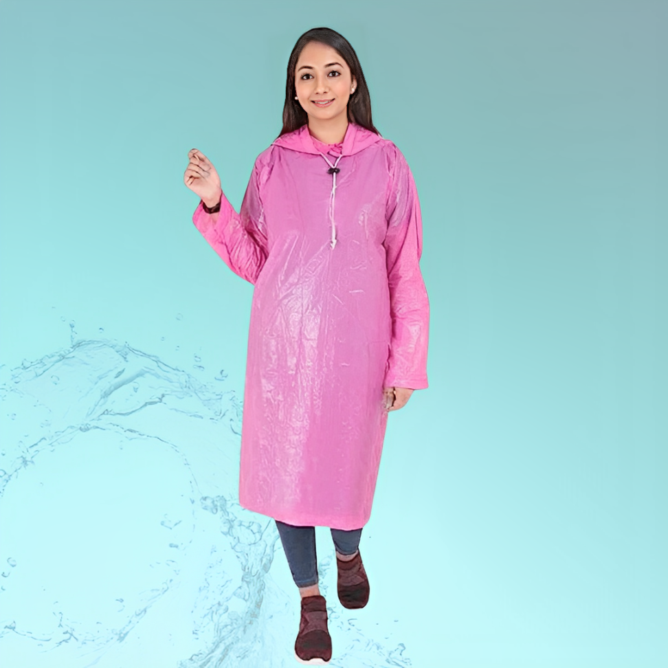 Pink Breeze Raincoat